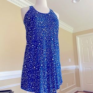 Balmain Couture NWT Blue Mini Dress With Crystals - 34/S